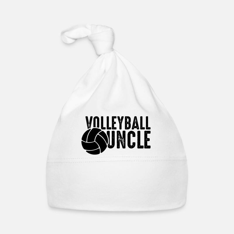 Fier oncle Volleyball Oncle Volleyball Bonnet bio Bébé