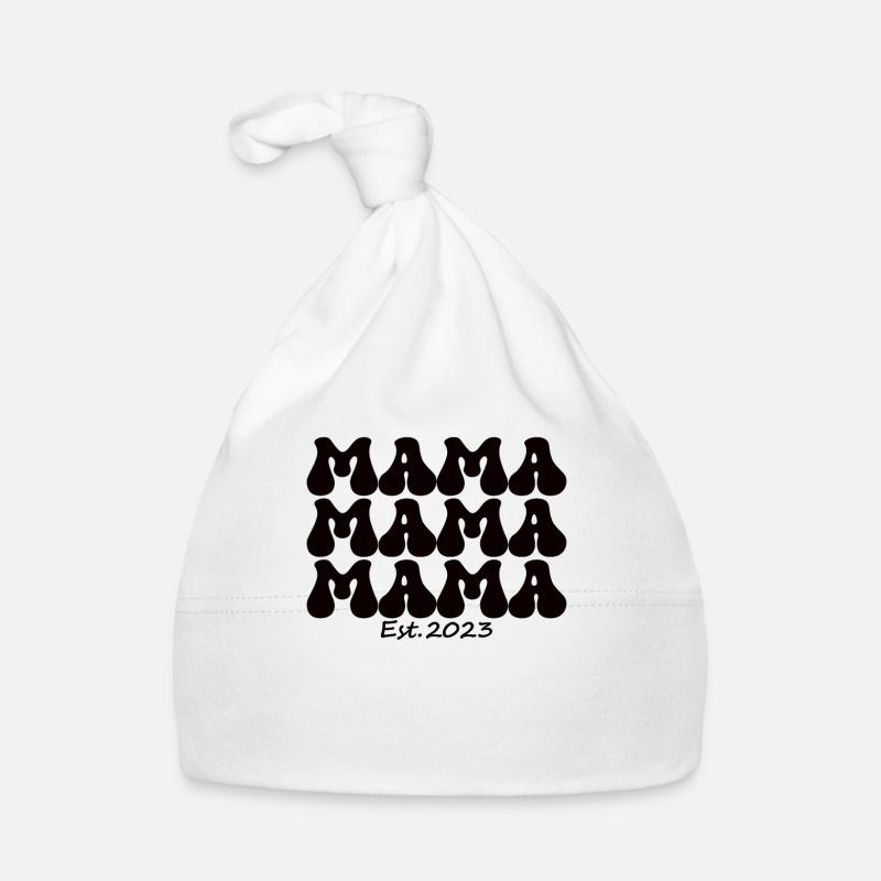 Maman 23 Annonce Mère Bébé Futur maman 2023 Bonnet bio Bébé