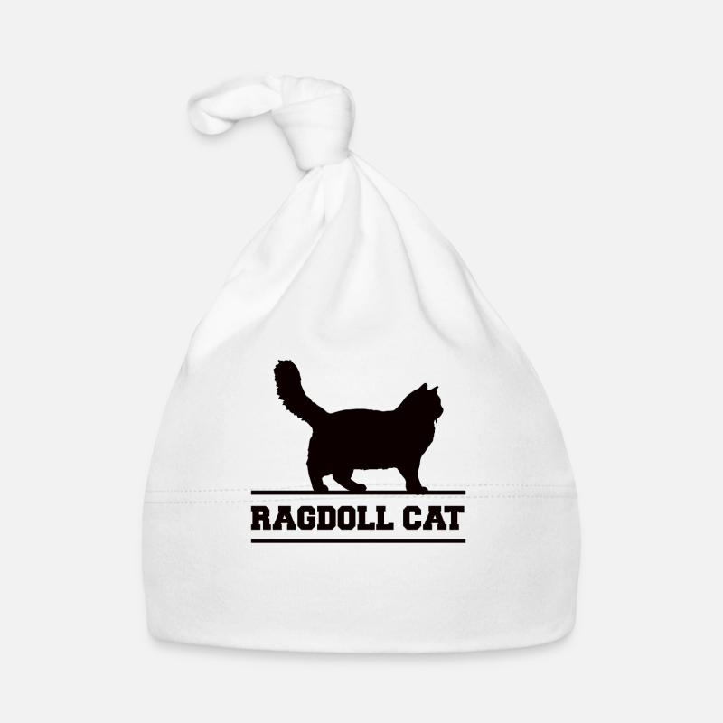 Ragdoll Cat Ragdoll Cat Propriétaire Bonnet bio Bébé