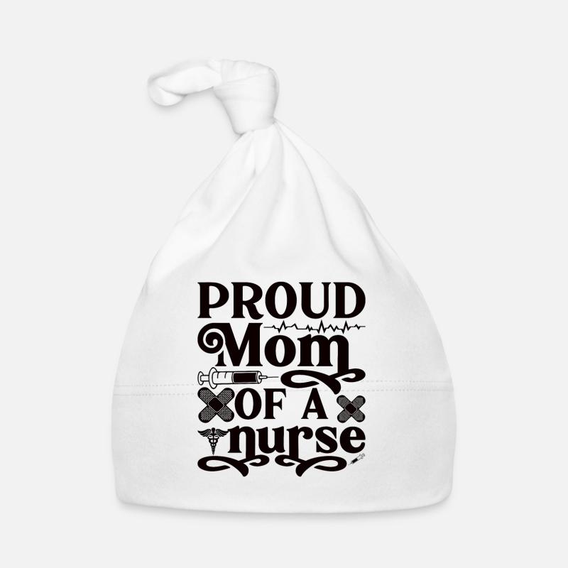 Fière maman d’une infirmière Bonnet bio Bébé