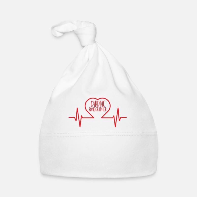 Cardiac sonograph sonograph sonography Organic Baby Cap