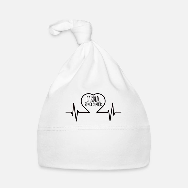 Cardiac sonograph sonograph sonography Organic Baby Cap