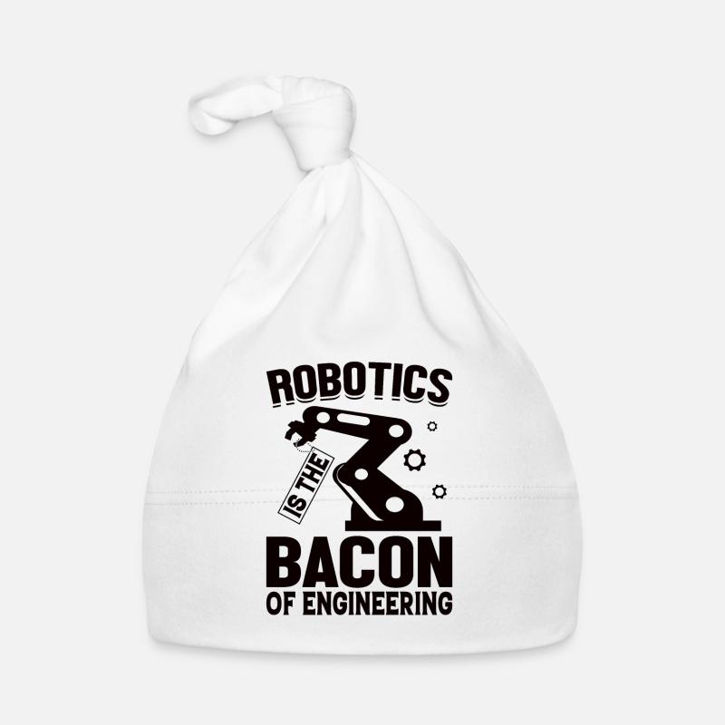 Roboter Programmierer Automatisierungstechniker Baby Bio-Mütze