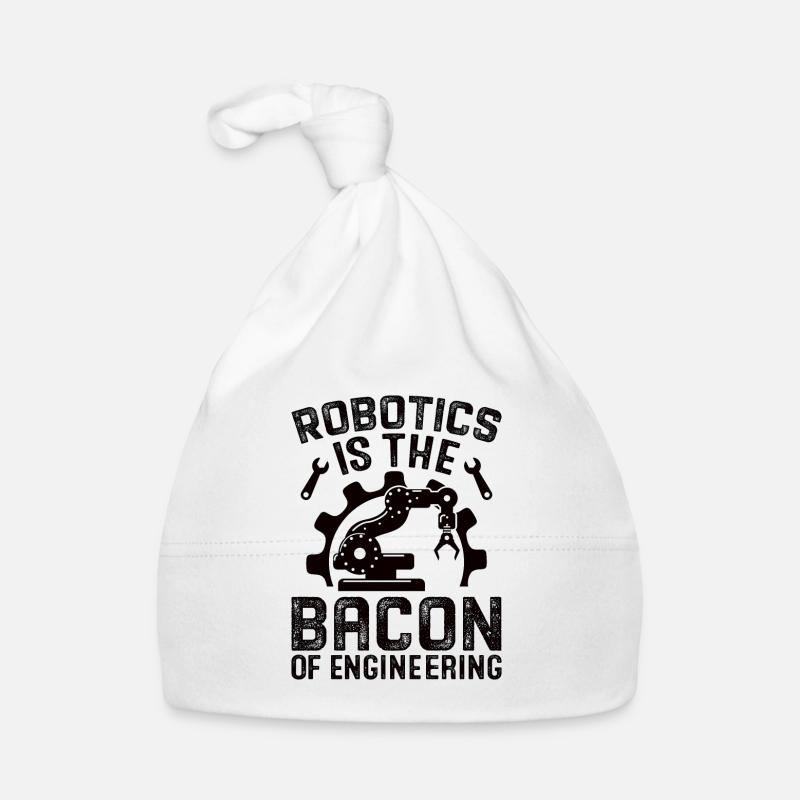 Roboter Programmierer Automatisierungstechniker Baby Bio-Mütze