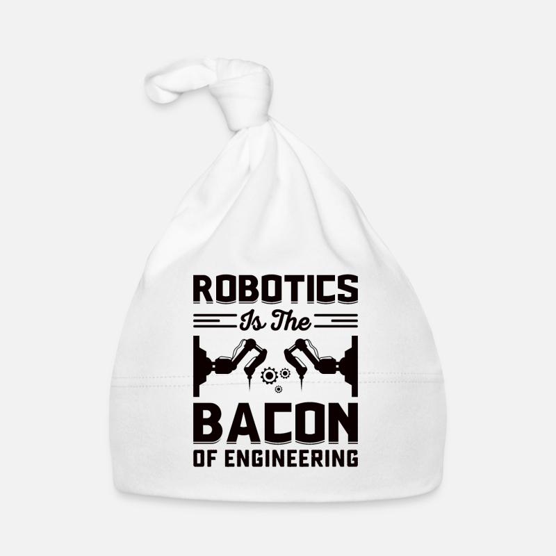 Roboter Programmierer Automatisierungstechniker Baby Bio-Mütze