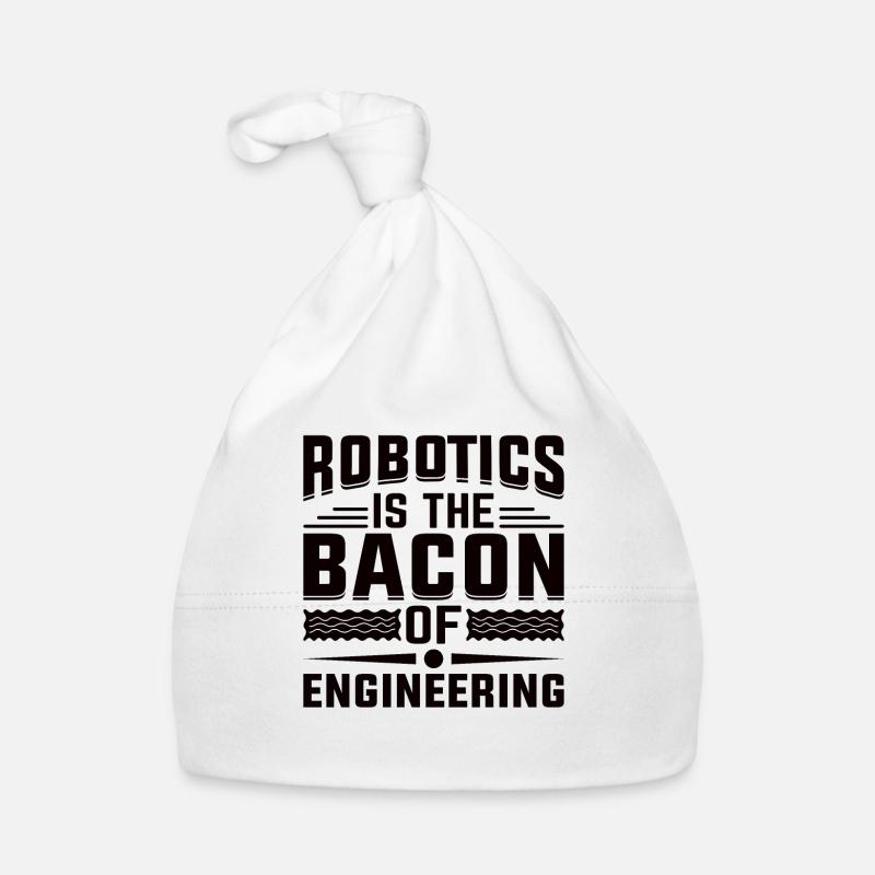 Roboter Programmierer Automatisierungstechniker Baby Bio-Mütze