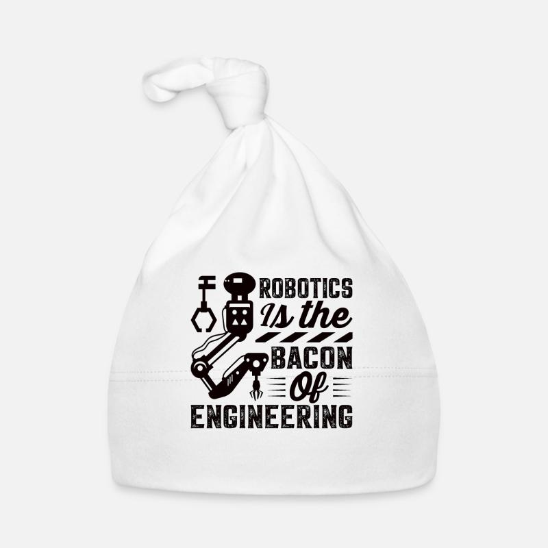 Robot Programmer Automation Technician Organic Baby Cap