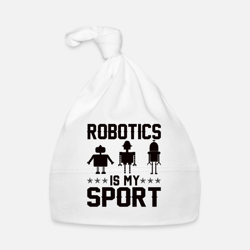 Roboter Programmierer Automatisierungstechniker Baby Bio-Mütze