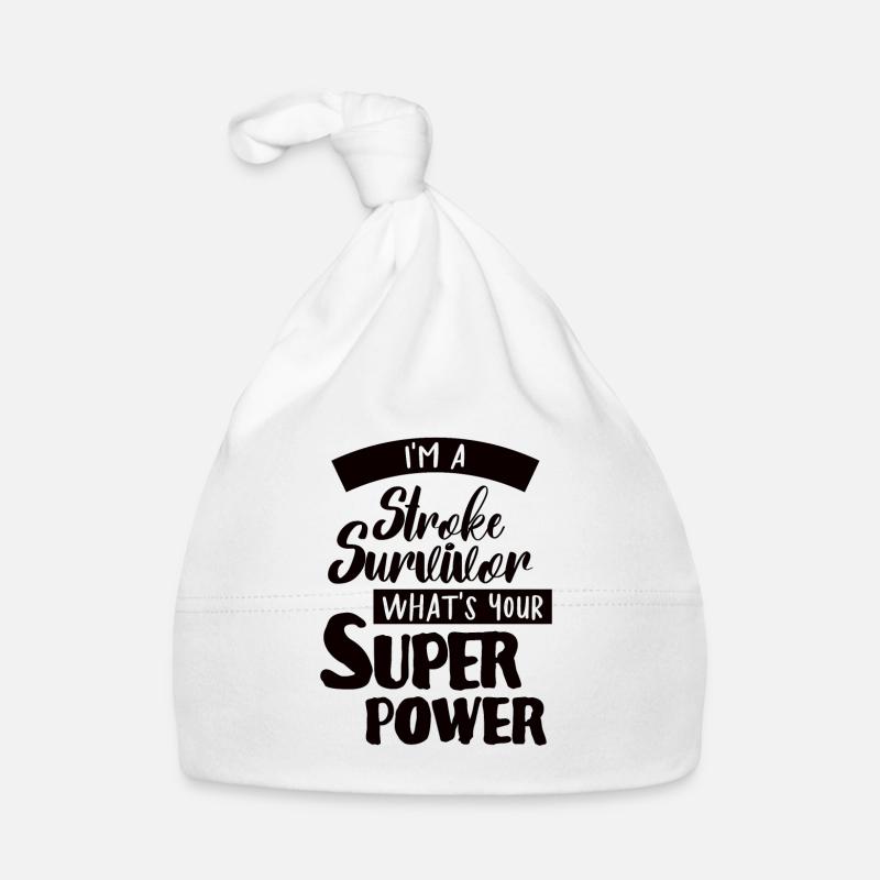 I survived a heart attack Organic Baby Cap