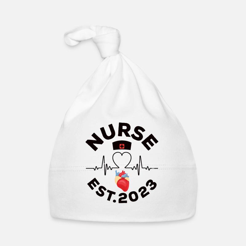 Krankenschwester 2023 Krankenpflegerin Prüfung Baby Bio-Mütze