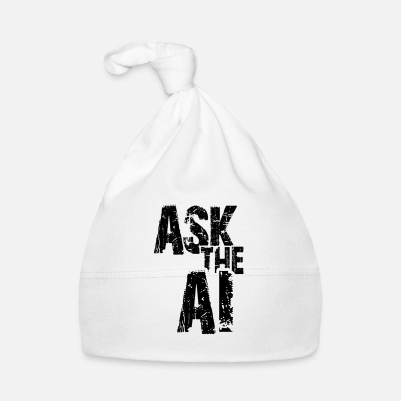 IA Intelligence artificielle drôle de nerd disant Bonnet bio Bébé