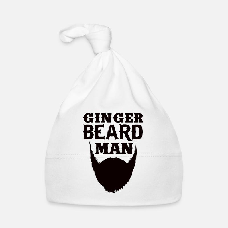 Vollbart Bartträger Rote Barthaare Rothaariger Baby Bio-Mütze