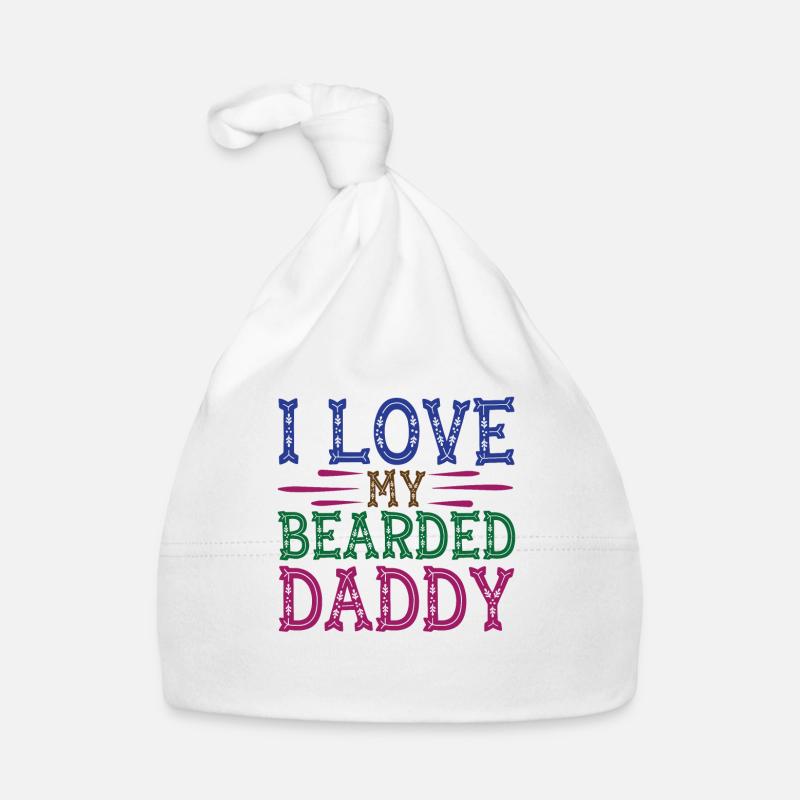 Père barbe barbu avec barbe barbe longue mari Bonnet bio Bébé