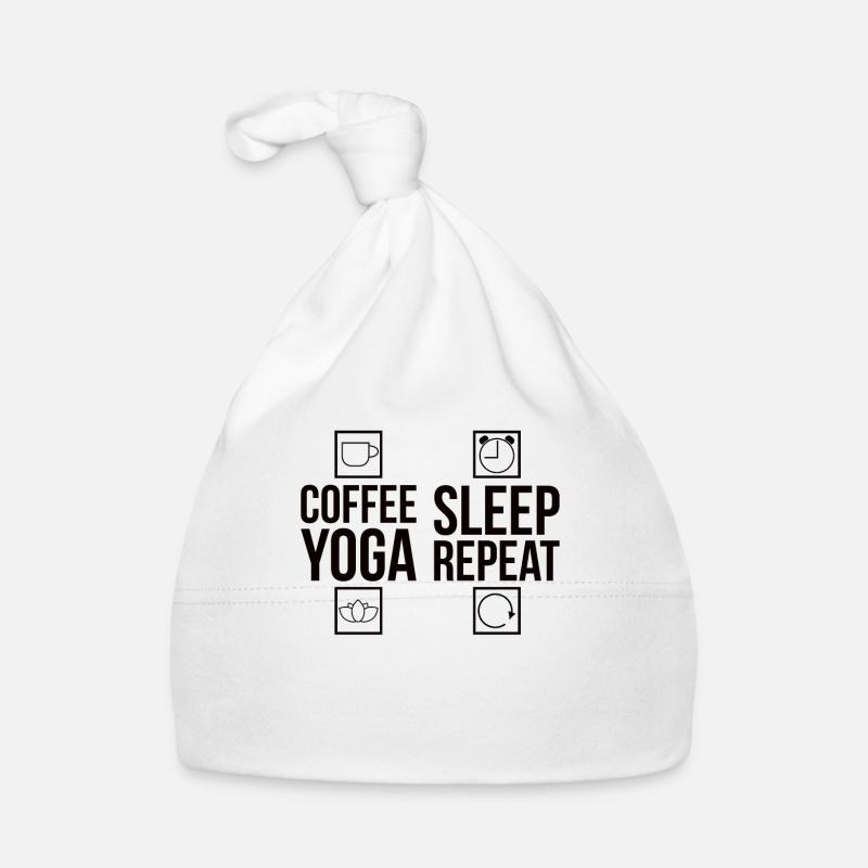 Yoga Kaffee Baby Bio-Mütze