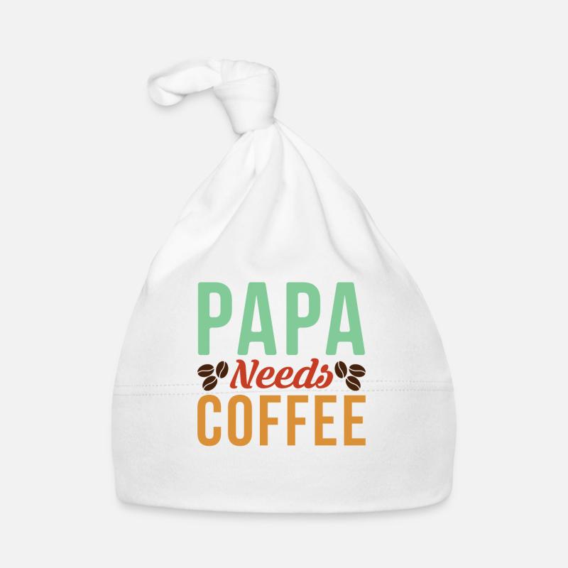 coffee sarcasm friends dad dad cappuccino Organic Baby Cap