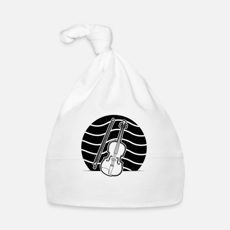 Violin Violinist Violinist Organic Baby Cap
