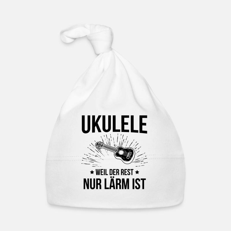 Ukulele Ukulele-Spieler Ukulelist Baby Bio-Mütze