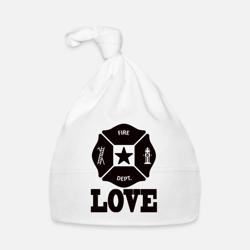 Firefighter Firefighting Gift Firefighter Organic Baby Cap