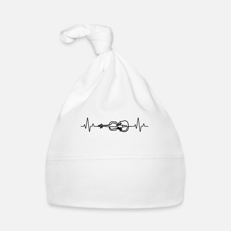 Cello Cellospieler Cellist Baby Bio-Mütze