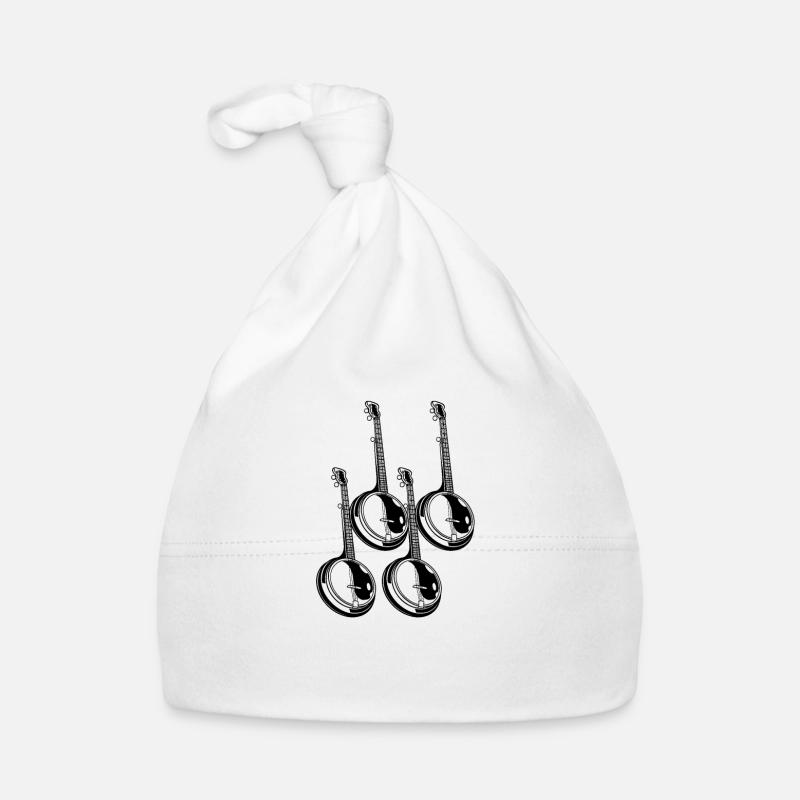 Banjo Banjo player Banjoist Organic Baby Cap