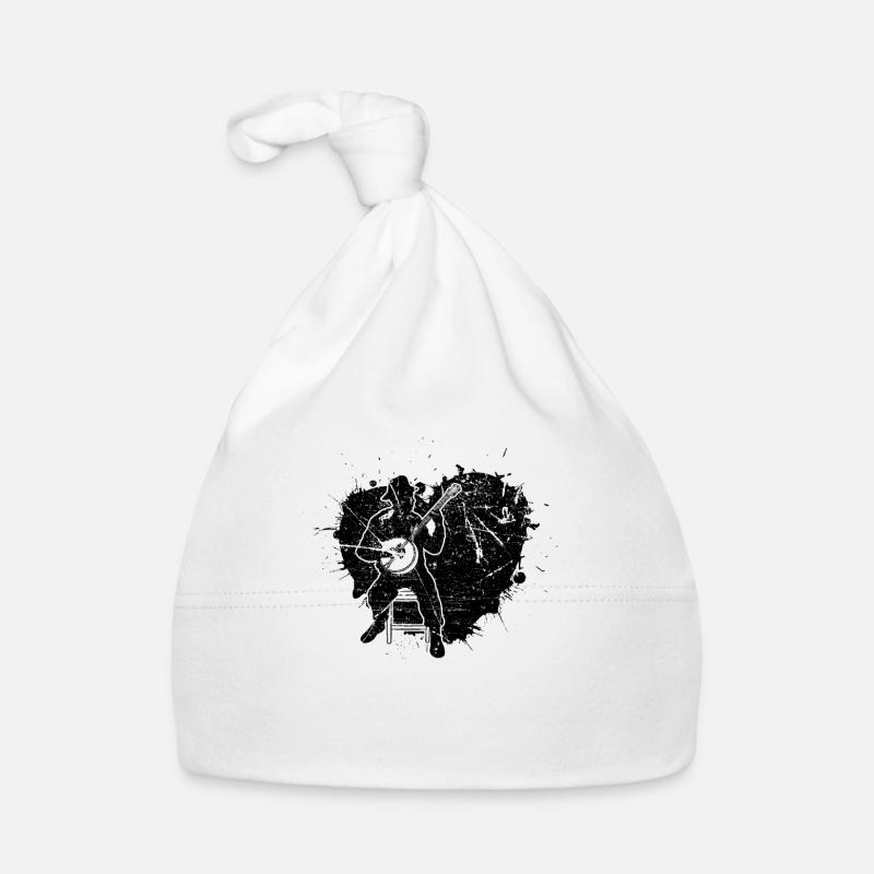 Banjo Banjo player Banjoist Organic Baby Cap