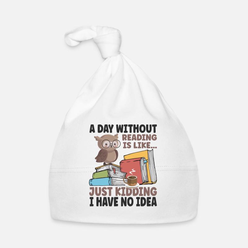 A Day Without Reading Baby Bio-Mütze