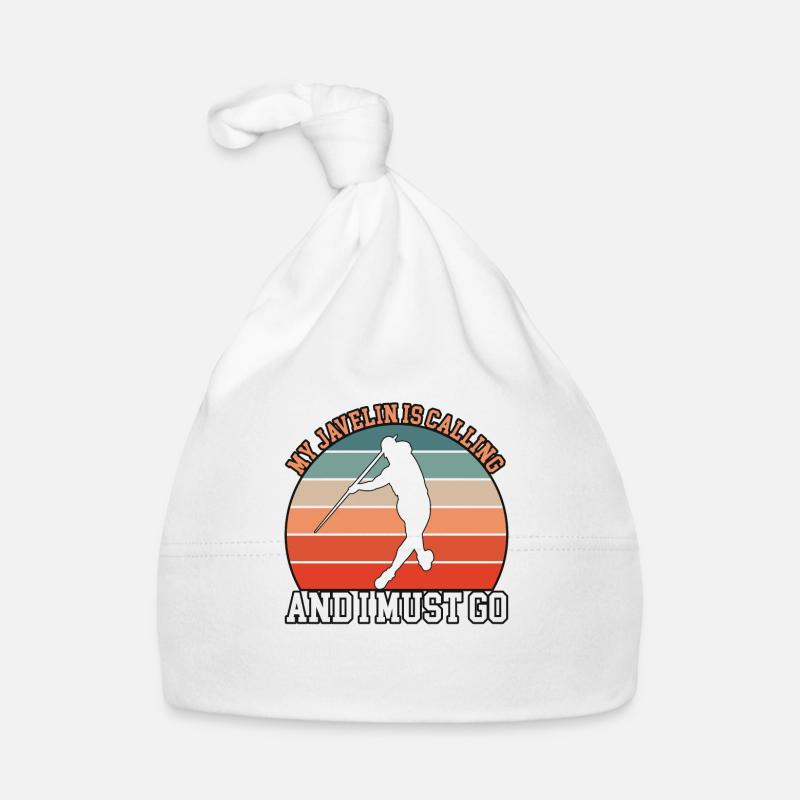 Ma lance appelle les lanceurs de javelot Bonnet bio Bébé