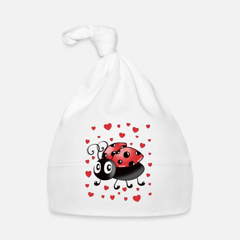 LADYBUG OUTFIT Organic Baby Cap