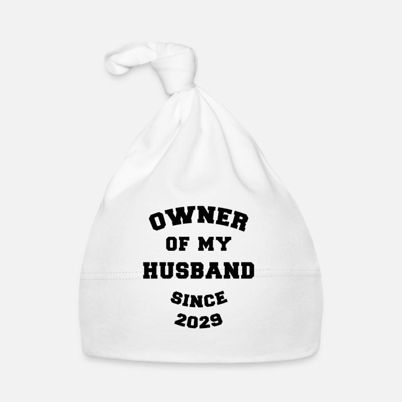 Propriétaire de mon mari depuis 2029 anniversaire de mariage Bonnet bio Bébé
