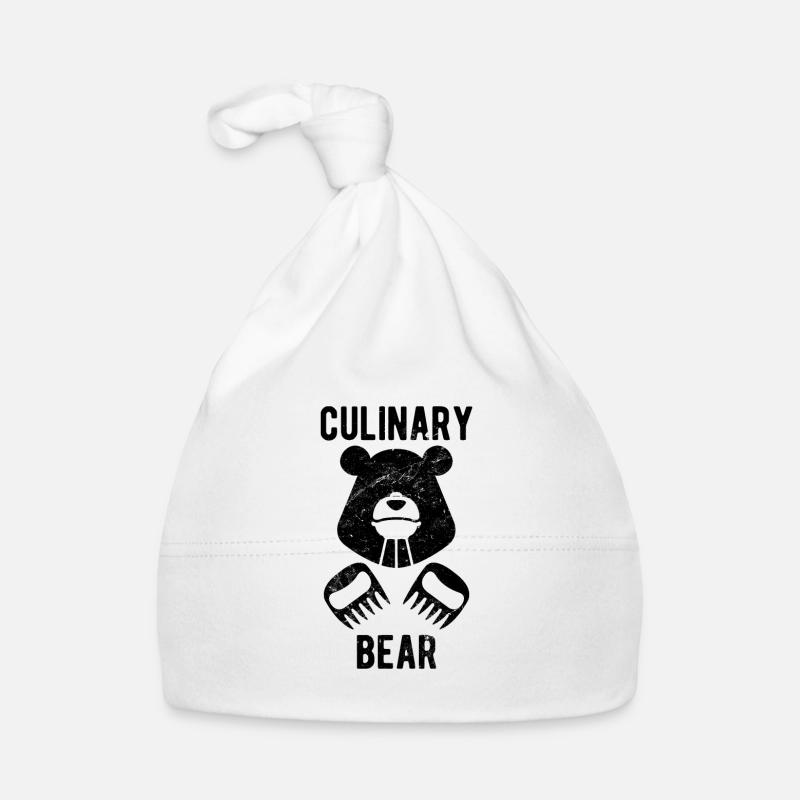 Cleverer kulinarischer Bär Grillen Design BBQ Baby Bio-Mütze
