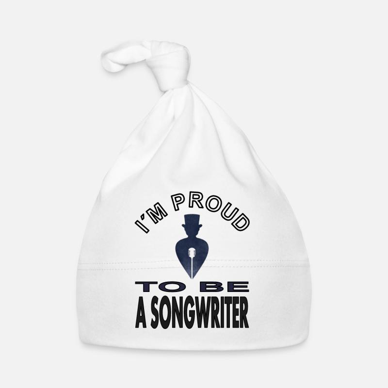 Auteur-compositeur Melody Maestro Chef d’orchestre Gift Idea Bonnet bio Bébé