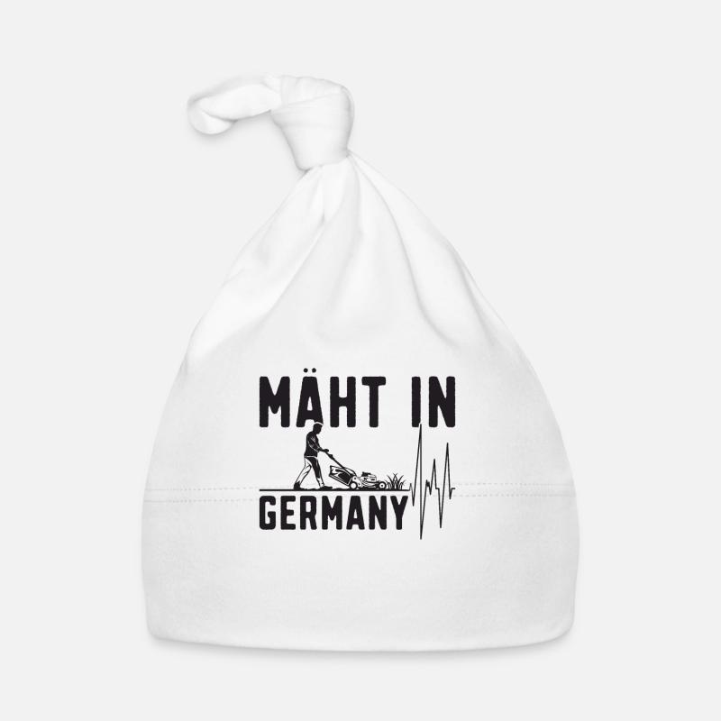 Mäht in Germany - Gartenarbeit Baby Bio-Mütze