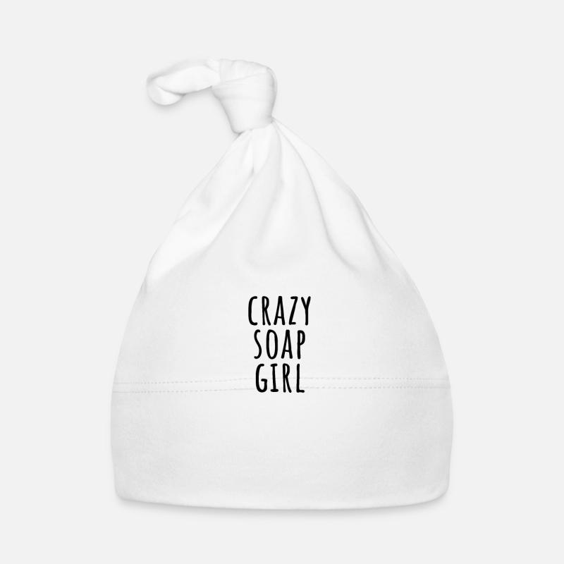 Crazy Soap Girl Funny Soap Making Bonnet bio Bébé