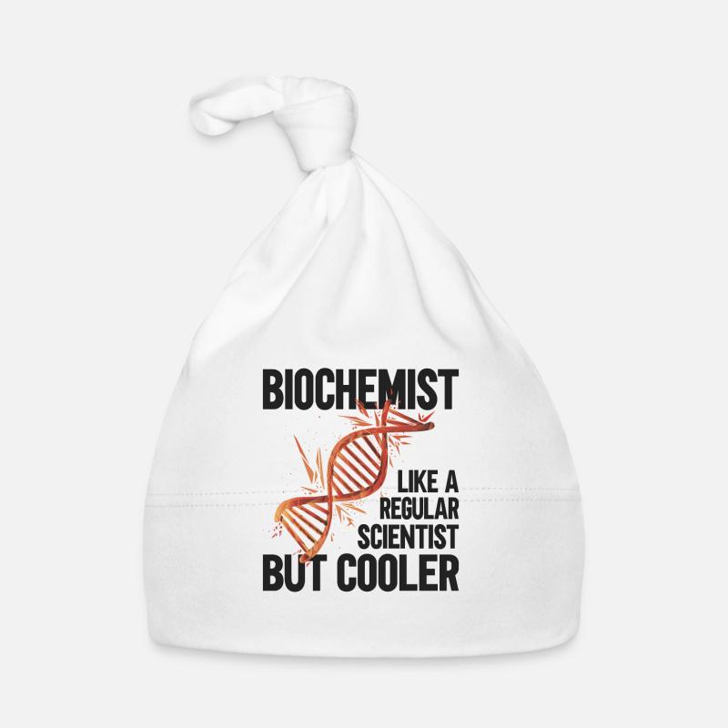 Biochemist Like A Regular Scientist Organic Baby Cap