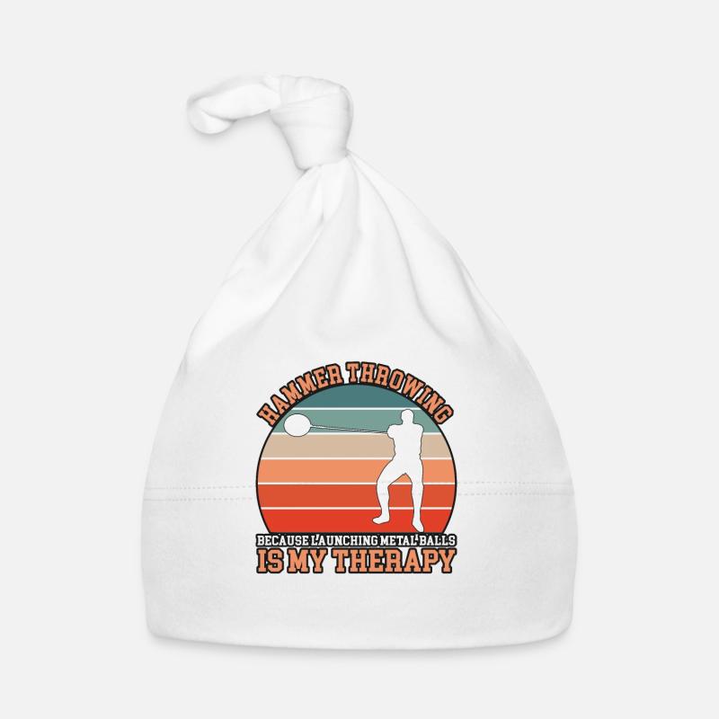 Hammerwerfen Baby Bio-Mütze