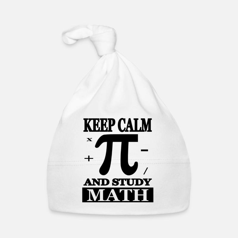 Math étudier Math étudiant Math cadeau Bonnet bio Bébé