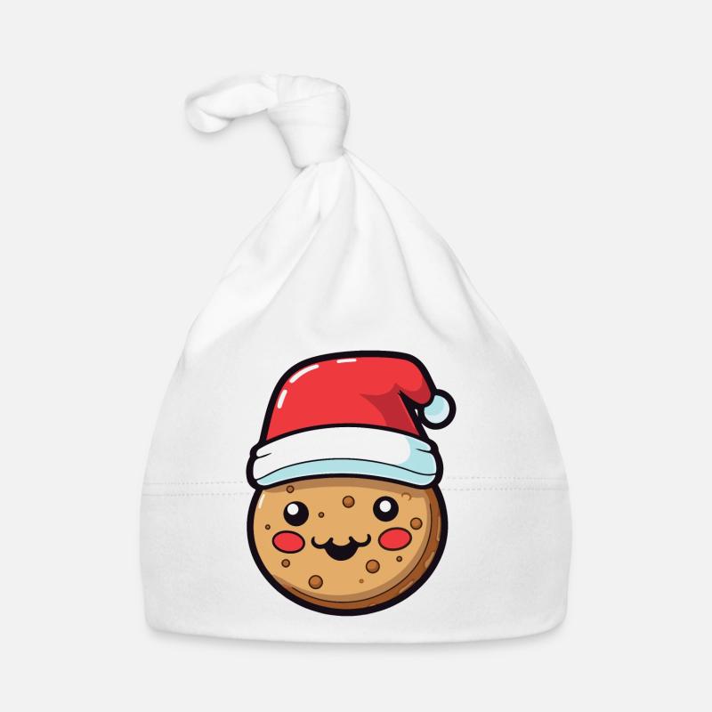 Biscuit Christmas Comic Organic Baby Cap