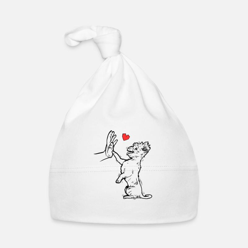 Yorkshire Terrier Mignon Yorkshire Terrier Bonnet bio Bébé