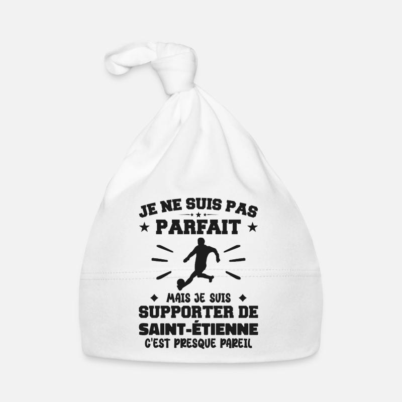 Je suis supporter de Saint Étienne Bonnet bio Bébé