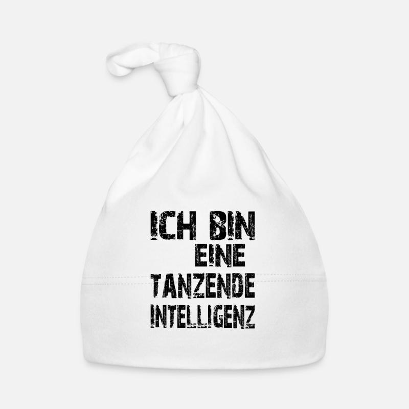 KI Spruch Ich bin eine tanzende Intelligenz Baby Bio-Mütze