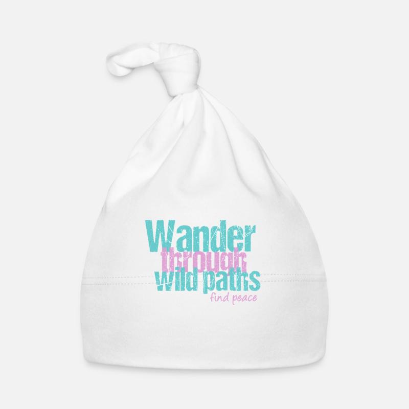 Wandere durch wilde Pfade Baby Bio-Mütze