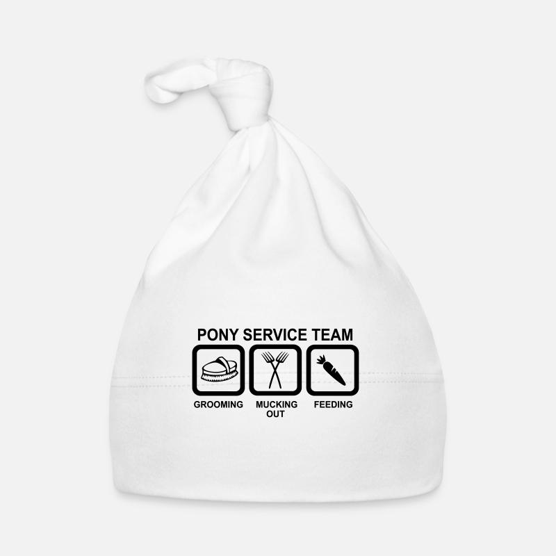 Pony Organic Baby Cap