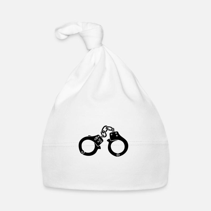 handcuffs Organic Baby Cap
