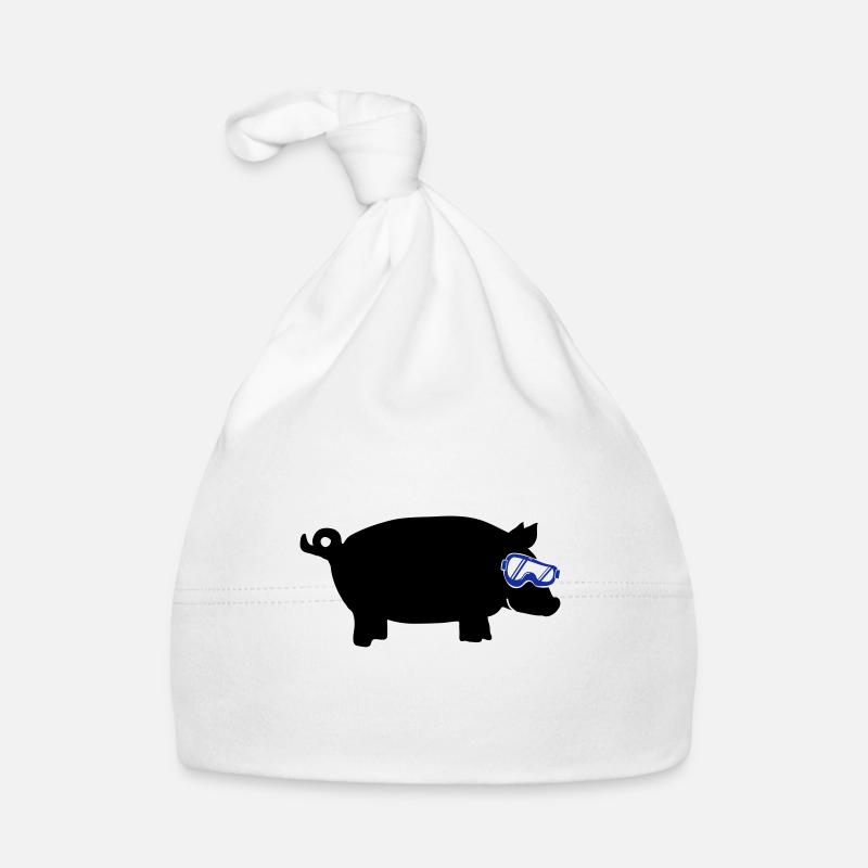 sau ski goggles 2 Organic Baby Cap