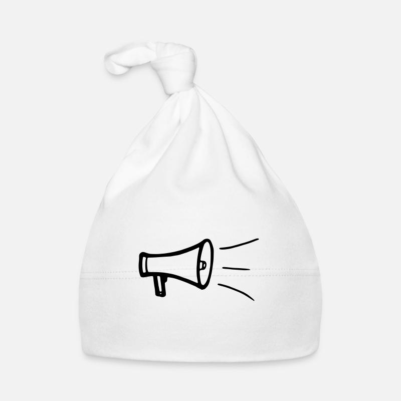 megaphone Organic Baby Cap