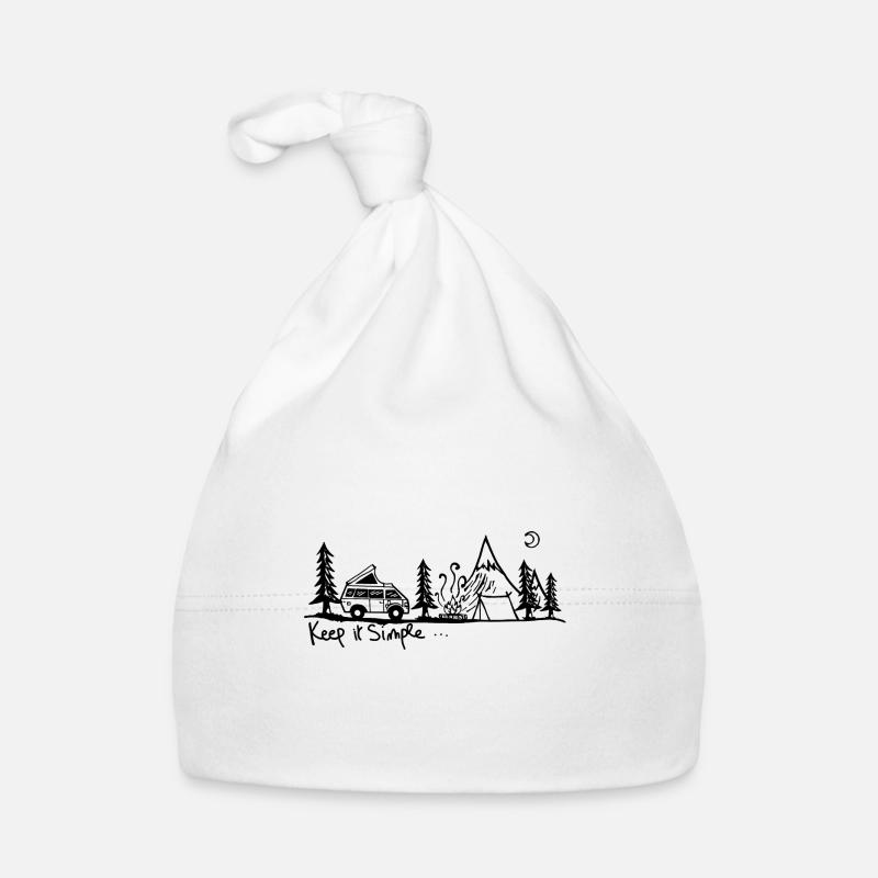 halte es einfach Baby Bio-Mütze