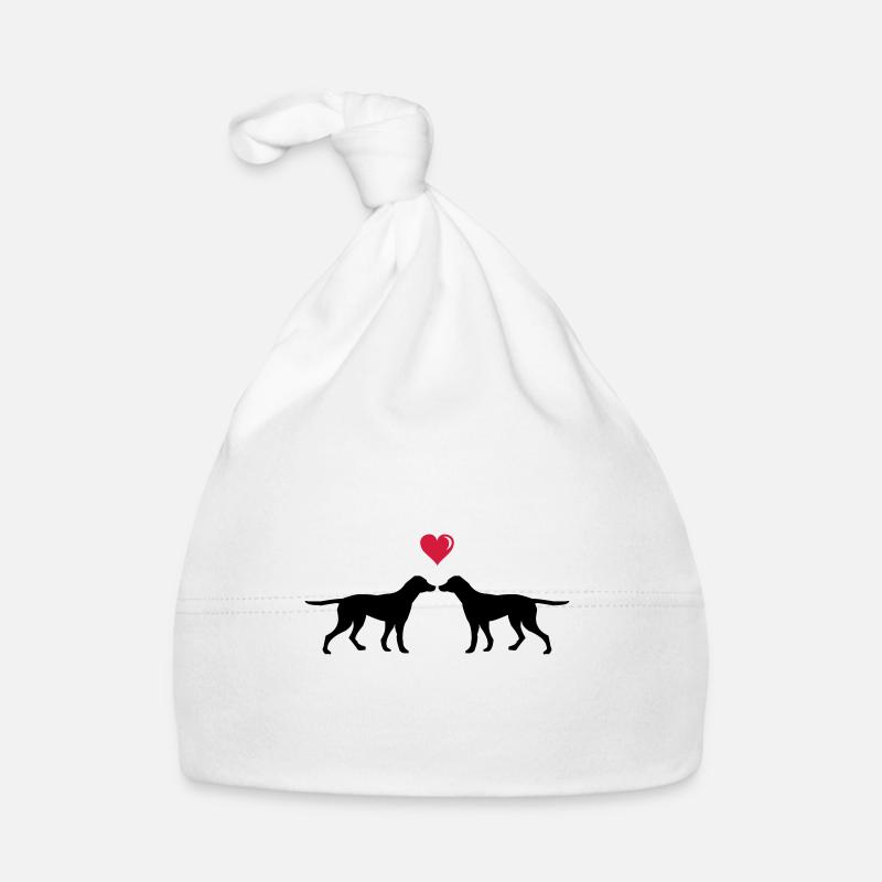 hunde verliebt Baby Bio-Mütze