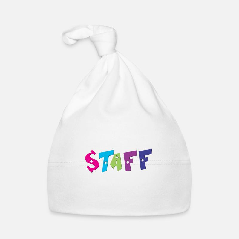 staff - Bonnet bio Bébé - blanc