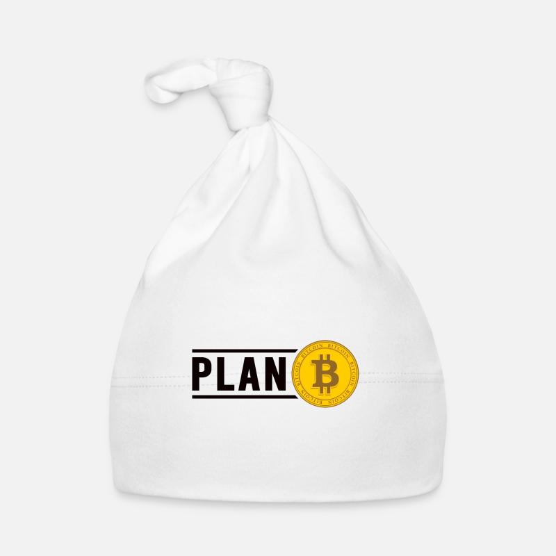 Bitcoin Plan B BTC Satoshi Krypto Hodl Maximalist Baby Bio-Mütze