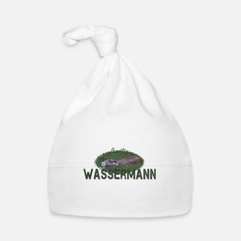 Wassermann Sternzeichen Wassermann Baby Bio-Mütze